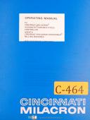 Cincinnati-Milacron-Cincnnati Milacron Acramatic VC Controller, Vercipower Milling, Operating Manual-Acramatic-Vercipower-01